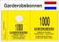 Preview: NL - 1000 Garderobebonnen - "neutral", 14 mm Bügelloch
